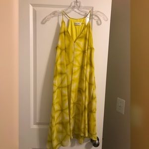 Calvin Klein Yellow Dress